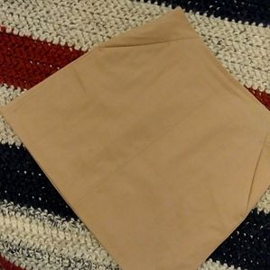 LOFT Tan Pencil Skirt Wool Blend